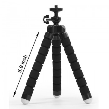 DUSZAKE Flexible Gorillapod Mini Tripod for Phone Camera Accessories Tripod Selfie Stick for iPhone Samsung Xiaomi Huawei Gopro