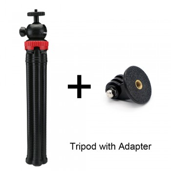 GAQOU Travel Flexible Octopus Mobile Phone Tripod With Holder Adapter for iPhone DSLR Digital Camera Nikon Gopro Mini Gorillapod