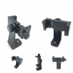 Universal Tripod Mount Adapter Cell Phone Clipper Holder Vertical 360 Rotation Tripod Stand for iPhone X 7 plus Samsung