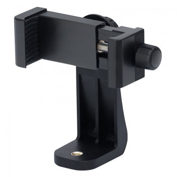 Universal Tripod Mount Adapter Cell Phone Clipper Holder Vertical 360 Rotation Tripod Stand for iPhone X 7 plus Samsung