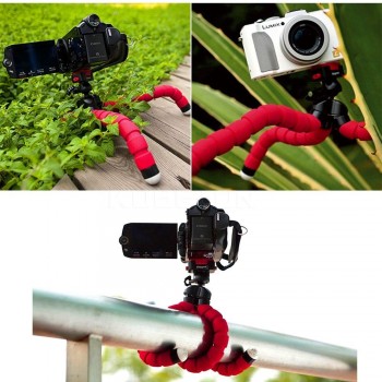 Camera Phone Holder Flexible Octopus Tripod Bracket Stand Mount Monopod Styling Accessories For phone on-clip Camera Newest