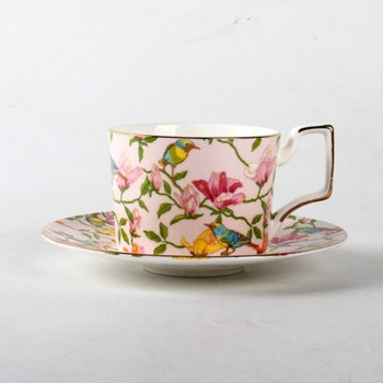 Wourmth single Fashion ceramic coffee cup set quality bone china cup bone china coffee cup disc