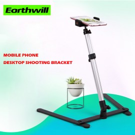 Reversible photo shooting bracket macro camera mobile photography desktop monopod support tripod