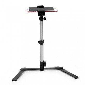 Reversible photo shooting bracket macro camera mobile photography desktop monopod support tripod