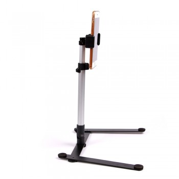 Reversible photo shooting bracket macro camera mobile photography desktop monopod support tripod