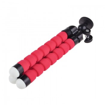 ANJIRUI Mini flexible portable sponge Octopus Tripod Stand Flexible for GoPro SLR DSLR DV Camera Small Camera phone Holder Stand
