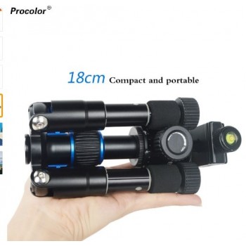 Professional Portable Travel Compact Aluminum Mini Tripod with Ball Head for DSLR Digital Camera Smart phone