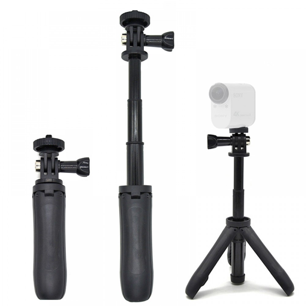 Handheld Mini Tripod Mount Selfie Stick Extendable Monopod for Sony Mini Cam Action Camera HDR AS20 AS30V AS15V AS200V AS300