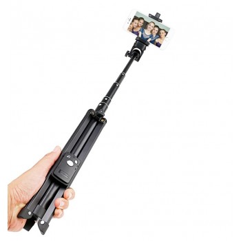 3 In 1 Yunteng 1688 Bluetooth Remote Shutter Portable Handle Selfie Stick Mini Table Tripod for IOS Android Iphone Samsung
