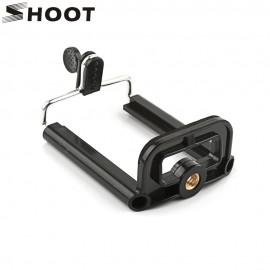 SHOOT Phone Holder Tripod Clip with 1/4 inch Nut Screw Hole Mount for iPhone X 8 6S Xiaomi 8 Huawei SamSung GoPro Hero Accessory