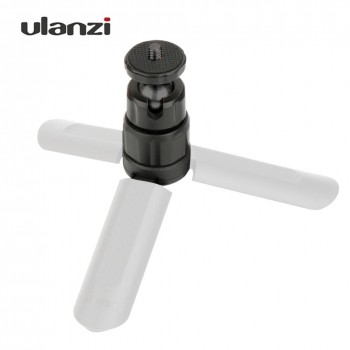 Ulanzi U-30 CNC Metal Mini Tripod Ball Head Ballhead with 1/4 thread,Tripod head for iPhone X Smartphone/lightweight Cameras