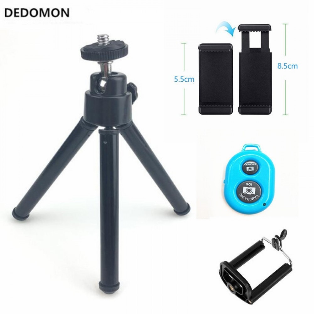 Mini Portable Flexible Sponge Octopus Tripod Stand Mount With Holder For Phone Action Camera and Camcorder/redmi 3s phone holder
