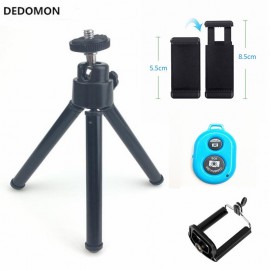 Mini Portable Flexible Sponge Octopus Tripod Stand Mount With Holder For Phone Action Camera and Camcorder/redmi 3s phone holder