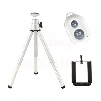 FGHGF Bluetooth Remote Tripod Bracket For iPhone Mini Portable Mount Monopod Extendable Camera Stand Universal Phone Tripods