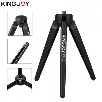 KINGJOY Officia KT-30/50 Mini Tripod For Phone Aluminum Stand All Camera Video Holder phone tripod Mobile Flexible Digital DSLR