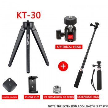 Kinjoy KT-30/50 Mini Tripod For Your Phone Para Movil Gorillapod Aluminum Flexible Camera Tripode Stand Mobile Tripe Profesional