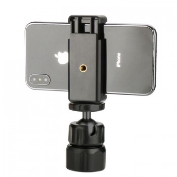 Ulanzi Smartphone Tripod Mount Adapter Phone Tripod Clamp Holder for iPhone X 7plus Samsung Meizu Xiaomi Huawei mobile phone