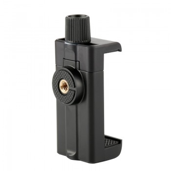 Ulanzi Universal Cell Phone Tripod Mount Clipper Vertical Bracket Holder 360 Degree Adjustable for iPhone Live Stream Broadcast