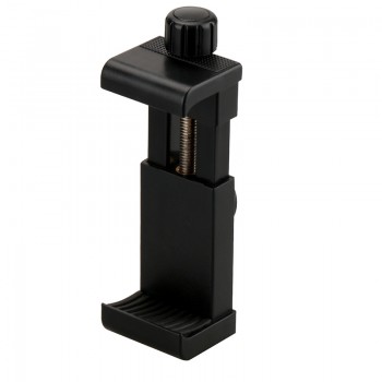 Ulanzi Universal Cell Phone Tripod Mount Clipper Vertical Bracket Holder 360 Degree Adjustable for iPhone Live Stream Broadcast