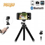 Tripod Selfie Stick Bluetooth Remote Shutter + Tripod Mini Flexible Tripod for Gopro Hero 3 4 4k for xiaomi for iPhone 8 6 7 x