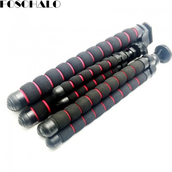 FOSOHALO 1pcs S/M/L Sponge Octopus Tripod for Nikon/Canon/Yi/for Gopro DSLR Camera Selfie Stick Clip/Remote Control for Phone