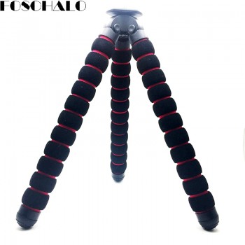 FOSOHALO 1pcs S/M/L Sponge Octopus Tripod for Nikon/Canon/Yi/for Gopro DSLR Camera Selfie Stick Clip/Remote Control for Phone