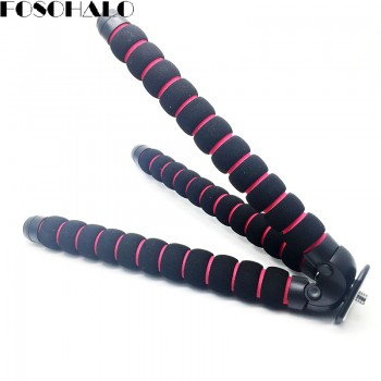 FOSOHALO 1pcs S/M/L Sponge Octopus Tripod for Nikon/Canon/Yi/for Gopro DSLR Camera Selfie Stick Clip/Remote Control for Phone