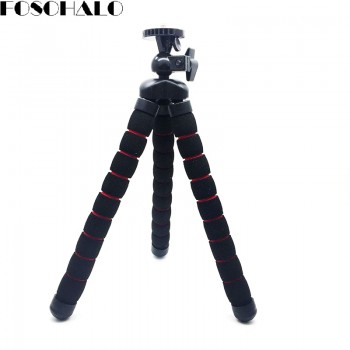 FOSOHALO 1pcs S/M/L Sponge Octopus Tripod for Nikon/Canon/Yi/for Gopro DSLR Camera Selfie Stick Clip/Remote Control for Phone