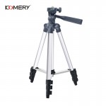 KOMERY Tripod Holder Portable Professional Camera Tripod Aluminum Tripod for phone 1/4 Screw 360 Degree tripode para camara