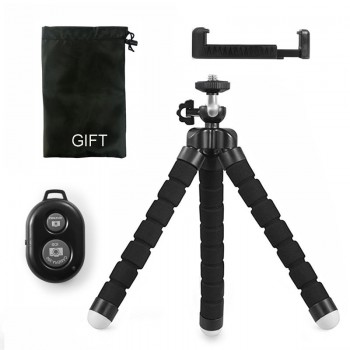 DUSZAKE Camera Mini Tripod For Phone Stand Metal Ball Head Gorillapod For iPhone Tripod For Phone Mini Tripod For Mobile Camera