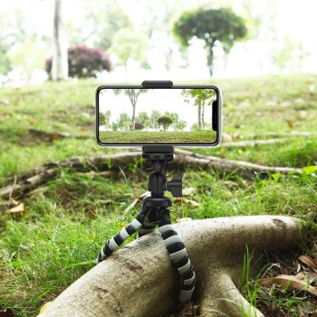 DUSZAKE CP1 Mini Tripod For Phone Stand Gorillapod Smartphone Tripod For iPhone Tripod For Phone Mini Tripod For Mobile Camera