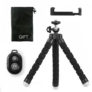 DUSZAKE Flexible Gorillapod Mini Tripod for Phone Camera Octopus Mini Tripods for Mobile Phone Tripod For iPhone Xiaomi Samsung