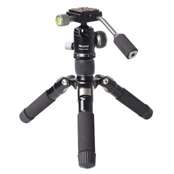 XILETU FM5C-MINI Aluminum Stable Tabletop Desktop Tripodamp;Ball Head For Digital camera Mirrorless camera Smart phone