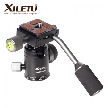 XILETU FM5C-MINI Aluminum Stable Tabletop Desktop Tripodamp;Ball Head For Digital camera Mirrorless camera Smart phone