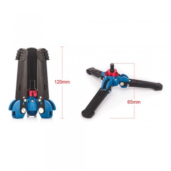 Manbily A-222 165cm/65 Portable Professional DSLR Camera Monopodamp;M-1 Base head ball Mini tripod Stand For Canon Nikon phone DV