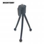 1 Pcs Mini Tripods for Digital Camera Mobile Phone Metal Lightweight Tripod Stand Mount with Phone Clip For Xiaomi Iphone Webcam