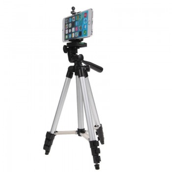 Mini Camera Tripod Stand Holder 3110 Aluminum Professional Telescopic Tripod Monopod For iPhone Samsung SmartPhone Action Camera