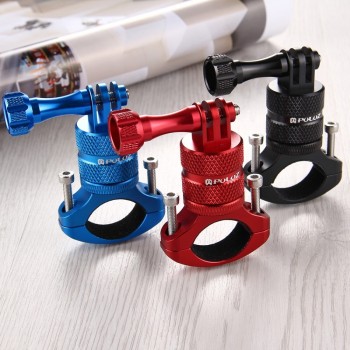 PULUZ Adapter Mount For GoPro Hero 5 6 7 360 Degree Rotation Bike Aluminum Handlebar Mount+Screw For GoPro HERO 7