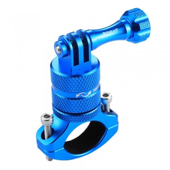 PULUZ Adapter Mount For GoPro Hero 5 6 7 360 Degree Rotation Bike Aluminum Handlebar Mount+Screw For GoPro HERO 7