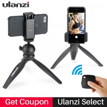 Ulanzi Mini Smartphone Tripod Table Tripod Monopod Stand for iPhone X Samsung iPad tablet for Nikon Canon GoPro 6 Action