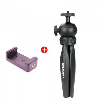 Ulanzi Mini Smartphone Tripod Table Tripod Monopod Stand for iPhone X Samsung iPad tablet for Nikon Canon GoPro 6 Action