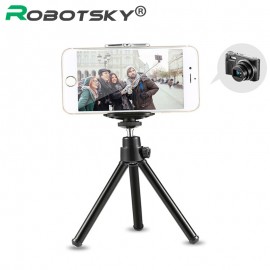Mini Mobile Phone Tripod Stand Extendable Monopod for iPhone Samsung Nikon Canon Camera Accessories