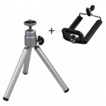 Mini tripods for Camera 140-170mm Lightweight Flexible Portable Tripods for Gopro Xiaomi Iphone SamsungHuawei 3.5-6inches Phones