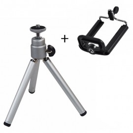 Mini tripods for Camera 140-170mm Lightweight Flexible Portable Tripods for Gopro Xiaomi Iphone SamsungHuawei 3.5-6inches Phones