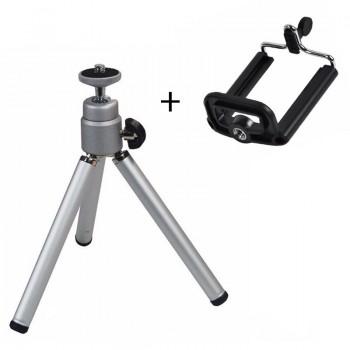 Mini tripods for Camera 140-170mm Lightweight Flexible Portable Tripods for Gopro Xiaomi Iphone SamsungHuawei 3.5-6inches Phones