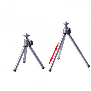 Mini tripods for Camera 140-170mm Lightweight Flexible Portable Tripods for Gopro Xiaomi Iphone SamsungHuawei 3.5-6inches Phones