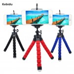 Kebidu Fashion Mini Flexible Octopus Bracket Selfie Tripod Phone Holder Stand Mount Monopod Styling Accessories For Smart Phone
