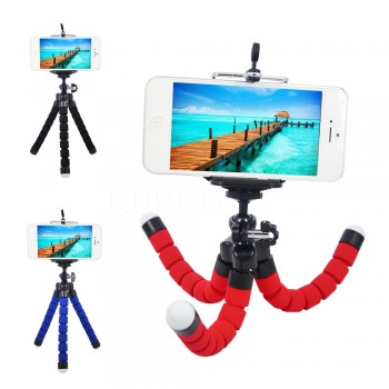 Kebidu Fashion Mini Flexible Octopus Bracket Selfie Tripod Phone Holder Stand Mount Monopod Styling Accessories For Smart Phone