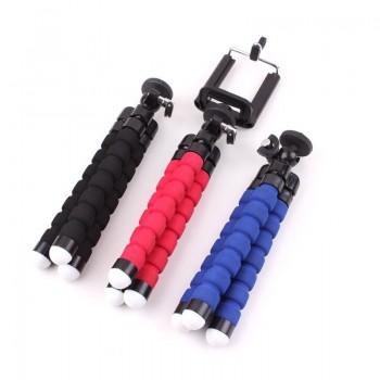Cameras Tripod for Phone for Gopro MINI Camera Hoder Flexible Sponge Octopus Smartphone Travel Outdoor Digital with Clamp Stand