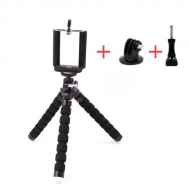 New mini Flexible Octopus tripod With Screw 360 Degree Roating head Universal For iphone 7 6 6s 5 Hero 5 4 3+2 sports  dv camera